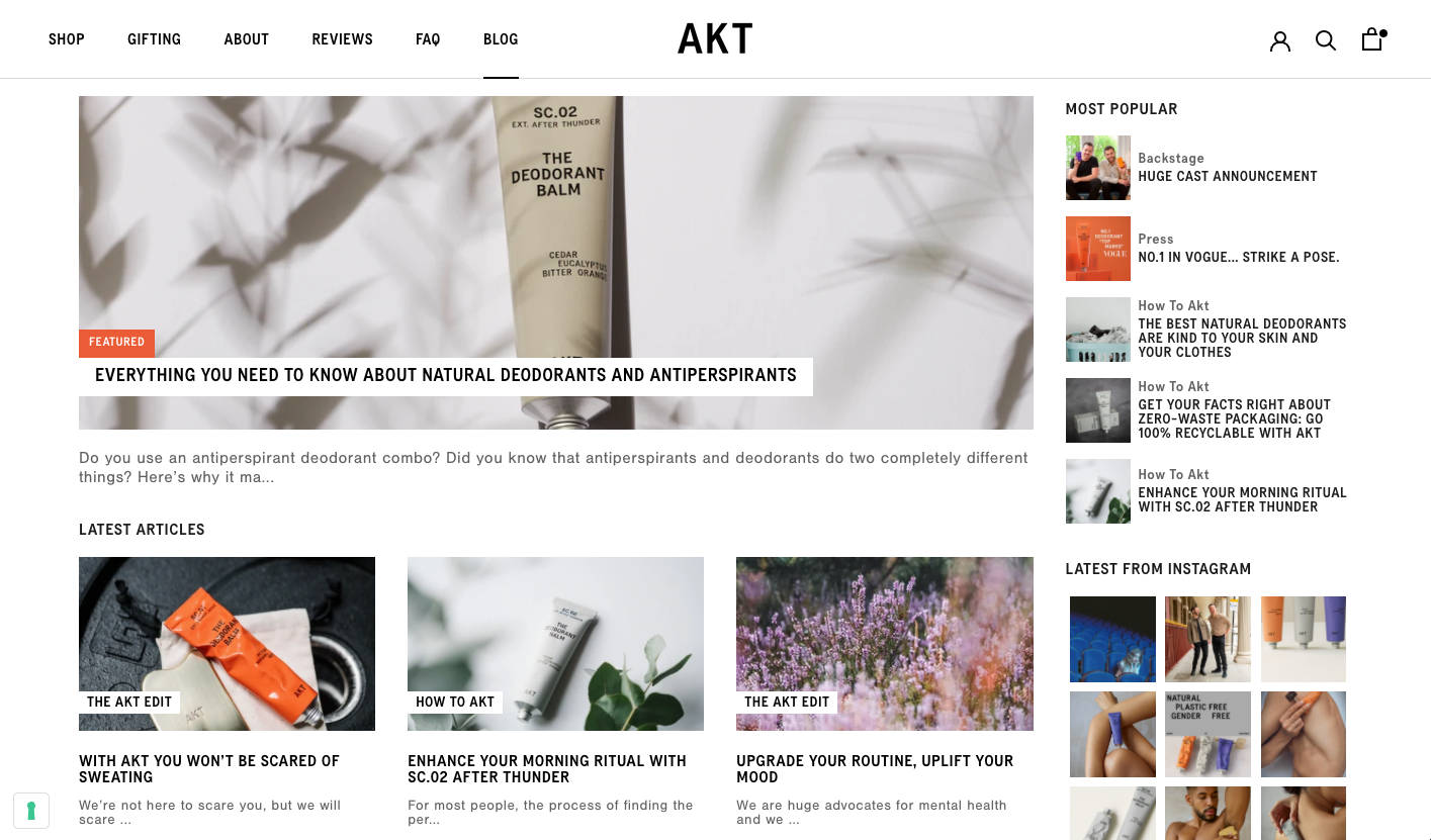 Akt Blog