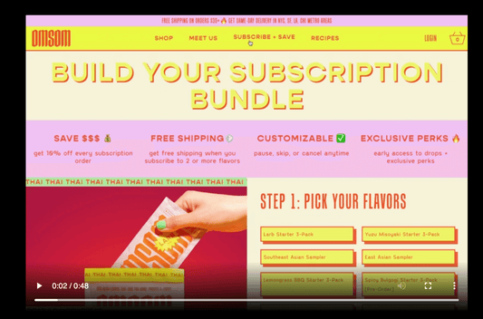 Omsom Subscription