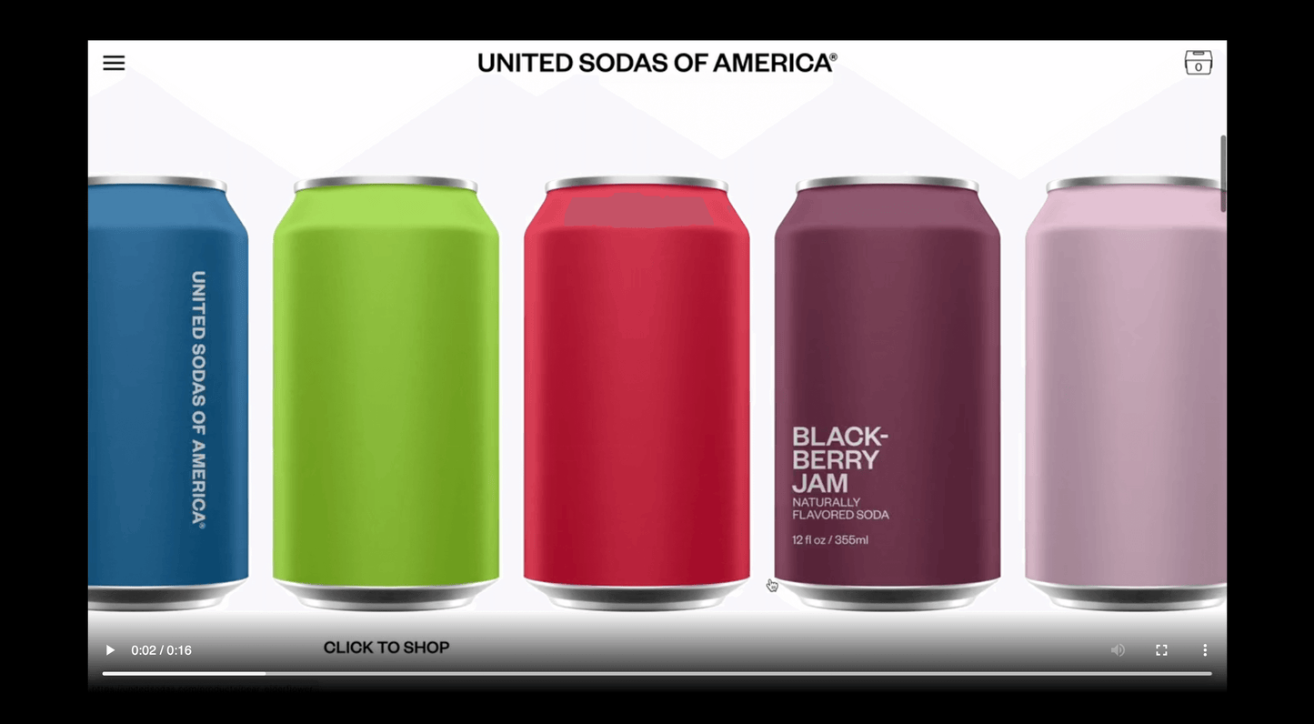 United Sodas Of America Hero