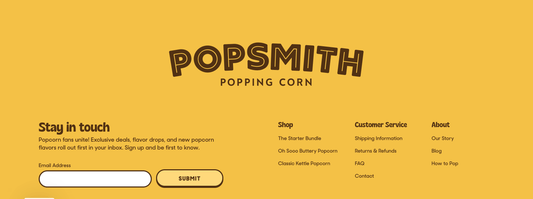 Popsmith Footer