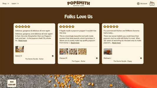 Popsmith Review