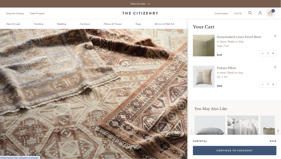 Citizenry Collection Upsell