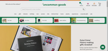 Uncommongoods - General Store for unique products